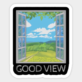 GOOD VIEW Sticker